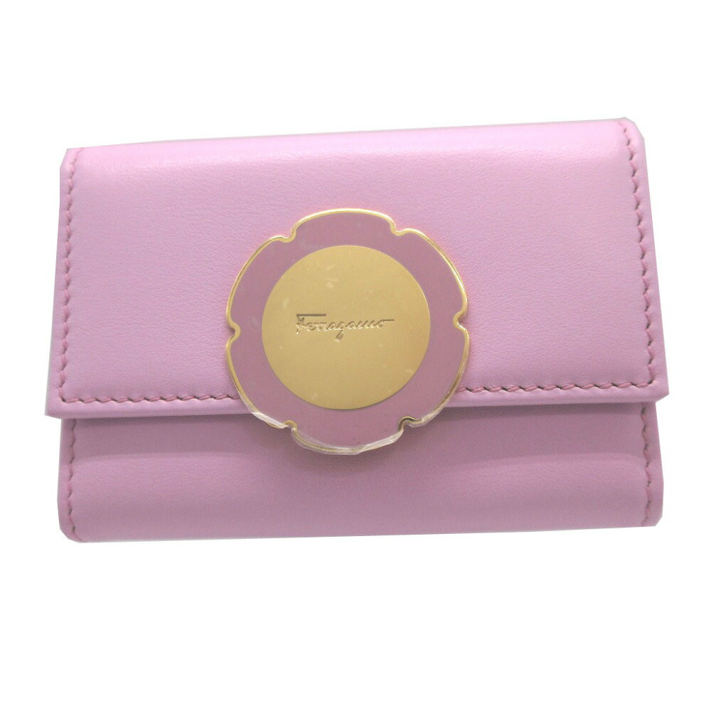 ✨極上品✨Ferragamo キーケース　6連　ヴァラリボン　ピンク　希少 ✨極上品✨Ferragamo キーケース 6連 ヴァラリボン ピンク 希少