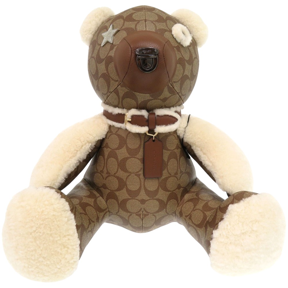コーチクマのぬいぐるみ coach ぬいぐるみ クマ