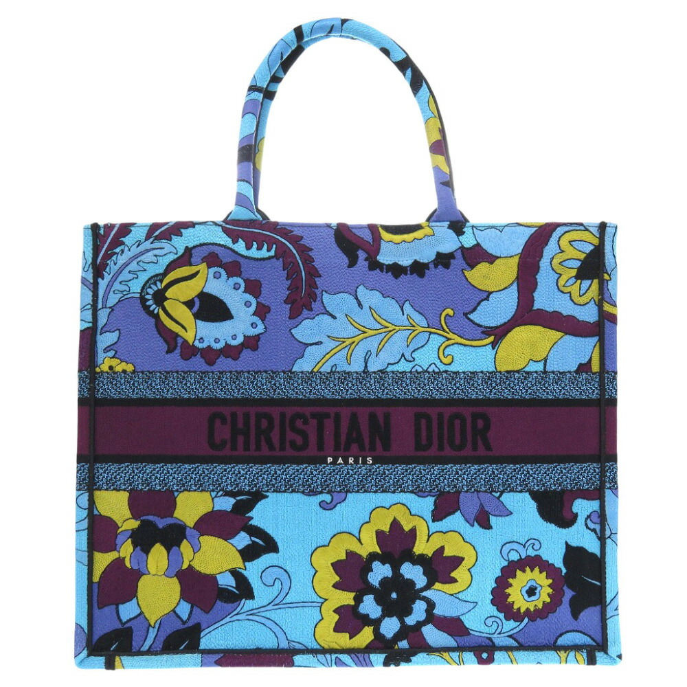 CHRISTIAN DIOR ネイビー トートバッグ Christian Dior クリスチャンディオール トートバッグ