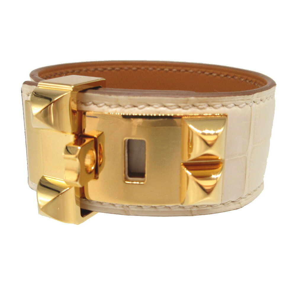 楽天市場】HERMES エルメス コリエドシアン 24 ゴールド×ゴールド金具