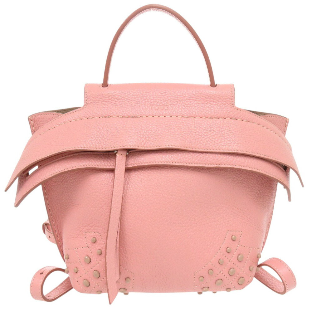 楽天市場】超美品 TOD'S トッズ ウェーブ ライン リュック・デイパック