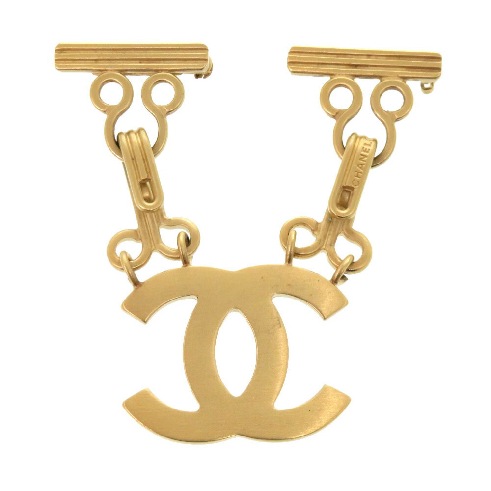 美品 シャネル ココマーク ゴールド 03A ブローチ アクセサリー 0935 【中古】 CHANEL|LIFE TIME店