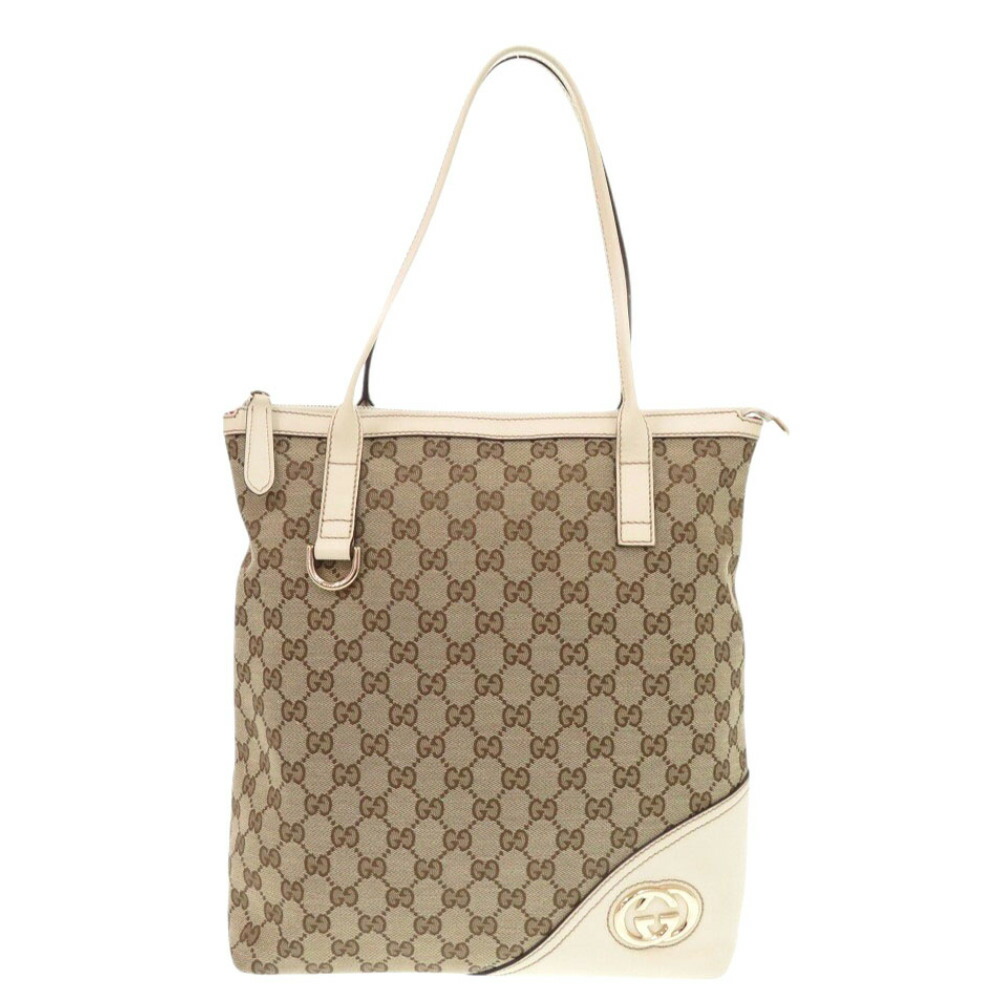 GUCCI ★トートバッグ305585 キャンバスレザー 楽天市場】GUCCI グッチ 305585 トートバッグ GGキャンバスx