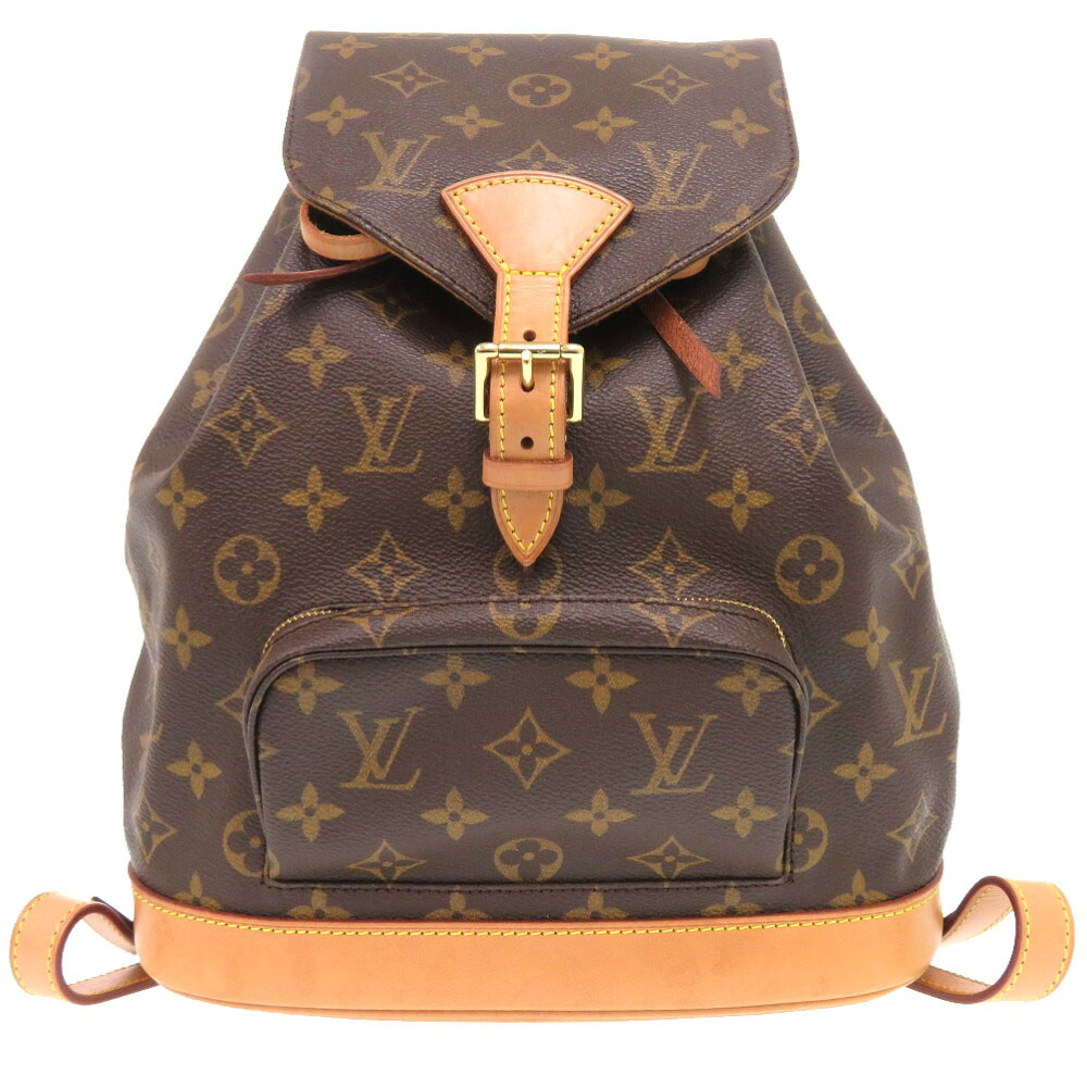 美品 ルイ ヴィトン モン掏摸MM モノグラム M51136 背嚢 御徒面子 LV 0246 【中古】 LOUIS VUITTON