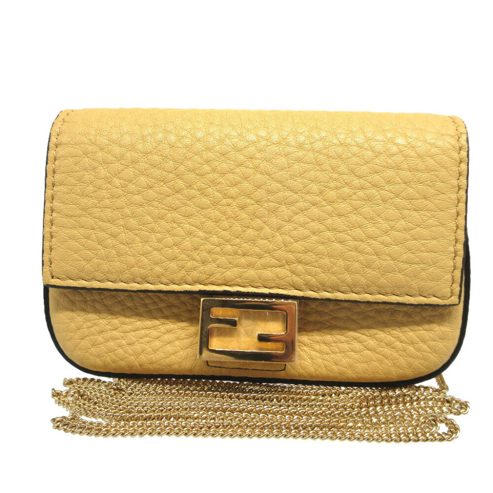 新品未使用！FENDIフェンディ　チャーム　イエローボックス FENDI フェンディ ボックス型ショルダーバッグ 8BT339ADP6F1EEV