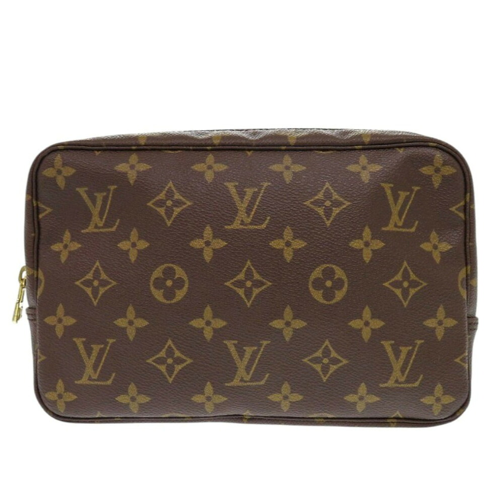 美品 ルイ ヴィトン トゥルーストワレット23 モノグラム M47524 二番め御徒面子 LV 1138【中古】LOUIS VUITTON