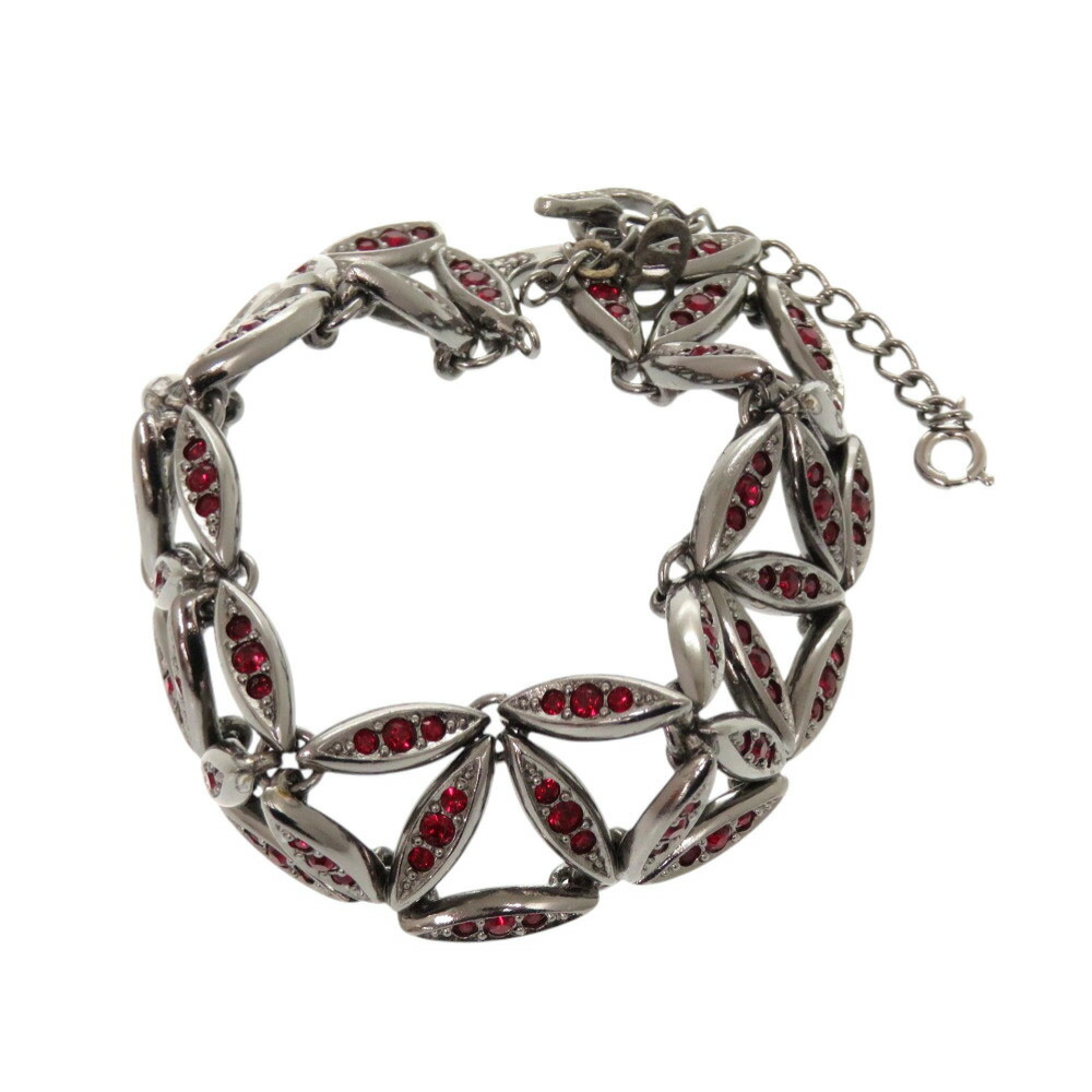美品 クリスチャンディオール 腕輪 金属元素 石ころ ガンメタリック 付属物 1518 【中古】 Dior