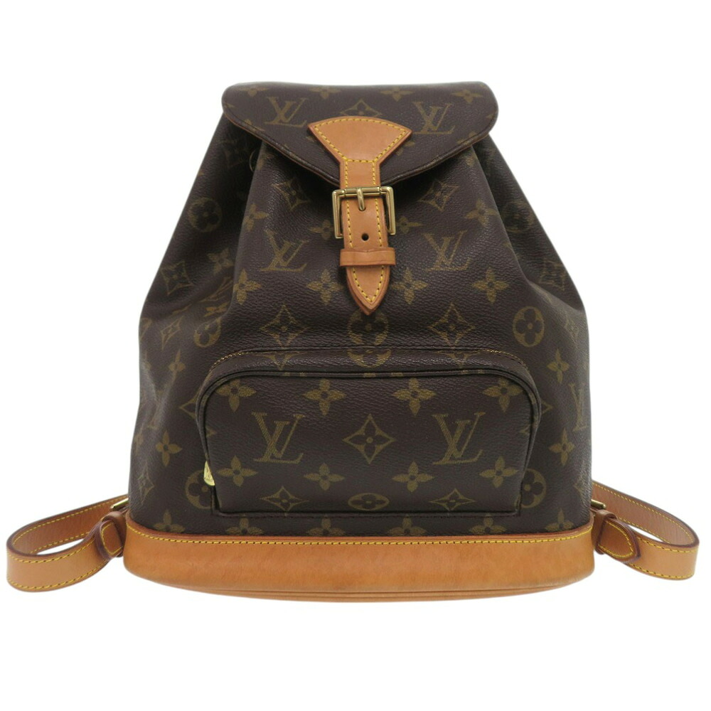 ルイ ヴィトン モン掏摸MM モノグラム M51136 背嚢 デイパック LV 0503【中古】LOUIS VUITTON