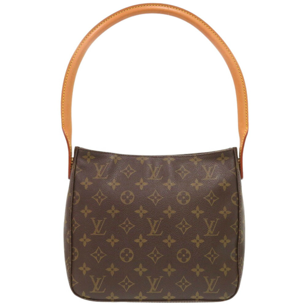 美品 ルイ ヴィトン ルーピングMM モノグラム M51146 ショルダーバッグ LV 1482【中古】LOUIS VUITTON