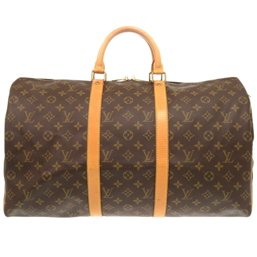 ルイヴィトン キーポル50 ボストンバッグ LV LOUIS VUITTON ルイ・ヴィトン モノグラム キーポル・トリ