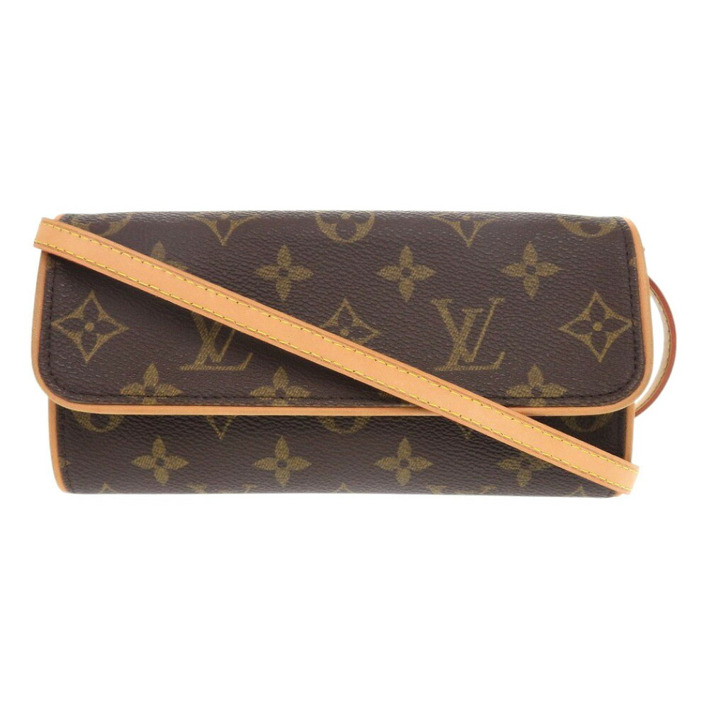 新品同様 ルイ ヴィトン ポシェットツイン PM モノグラム M51854 ショルダーバッグ LV 1047【中古】LOUIS VUITTON|LIFE TIME店