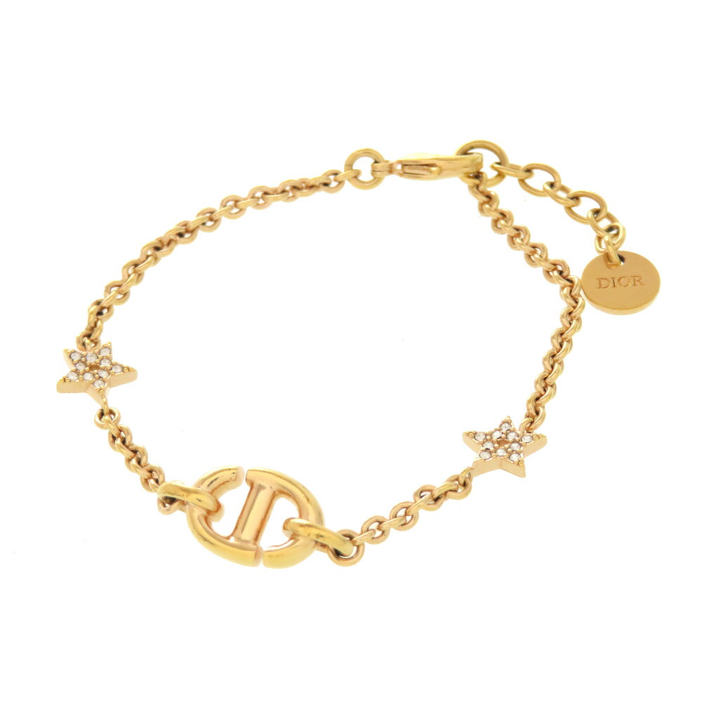 極美品 Christian Dior ブレスレット チャーム 楽天市場】Aランク【ディオール】キューブチャーム ブレスレット