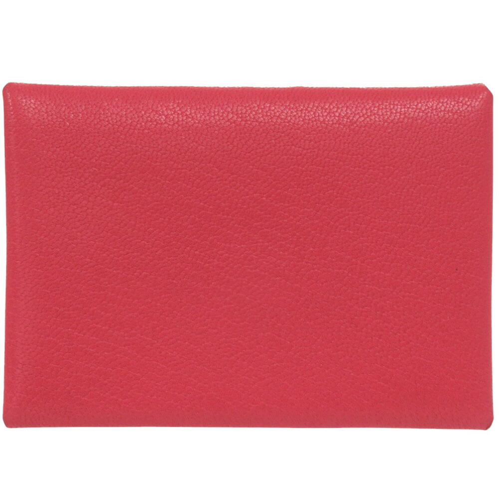 ✨️新品同様の超美品!✨️　カルヴィデュオ　エルメス W刻印 赤　レッド HERMES （新品・未使用品）エルメス カルヴィ デュオ コンパクト