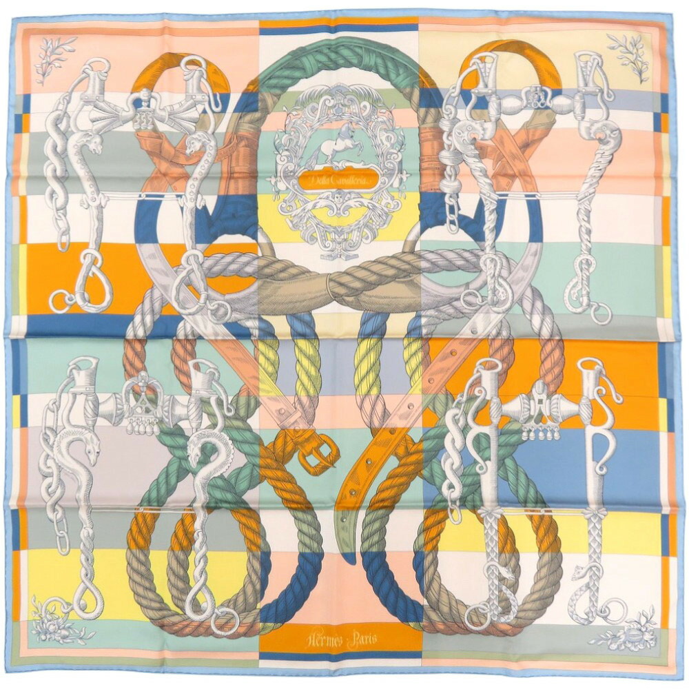 楽天市場】【新品】 エルメス スカーフ カレ 90 ダブルフェイス デッラ