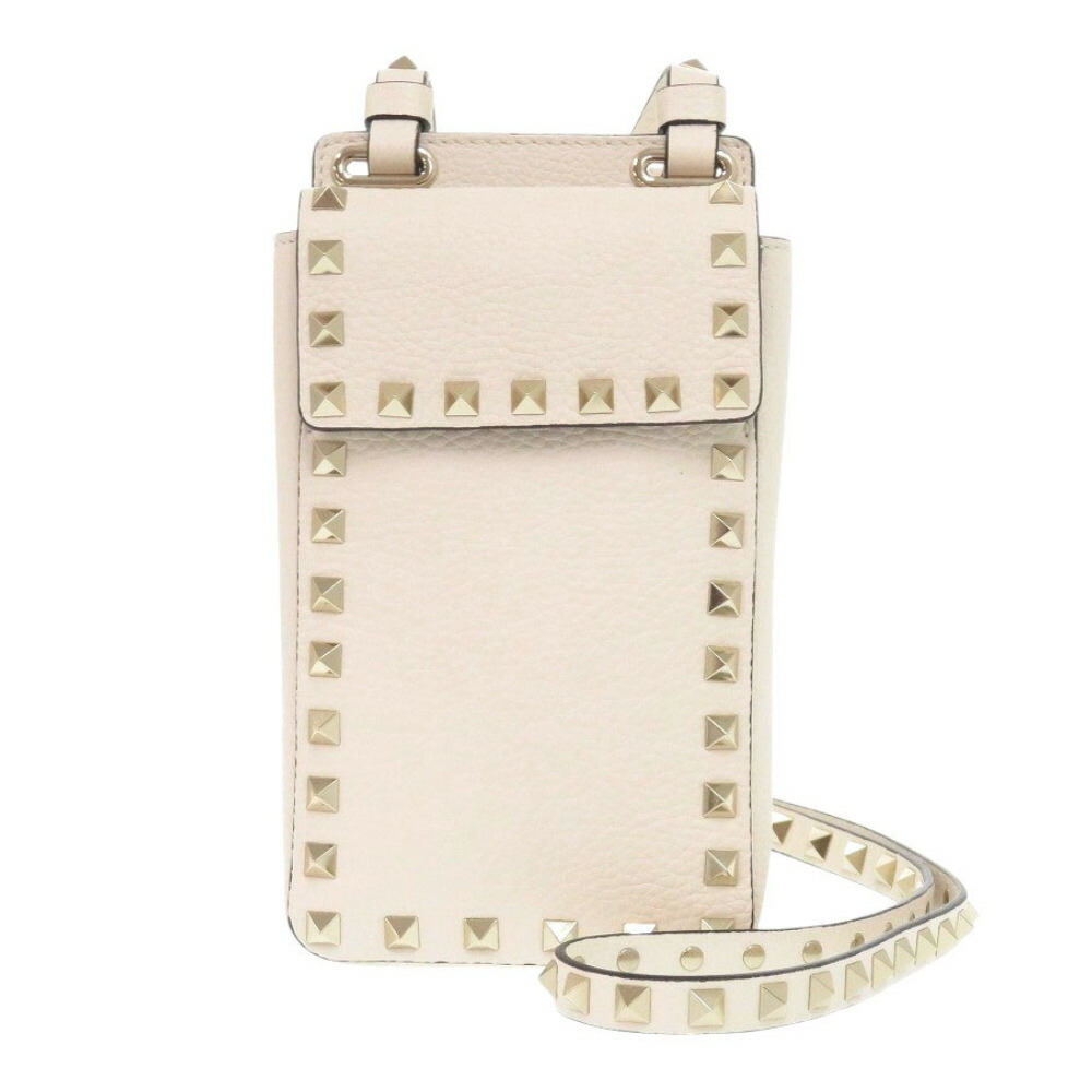 ヴァレンティノガラヴァーニ VALENTINO ロックスタッズ フォンホルダー