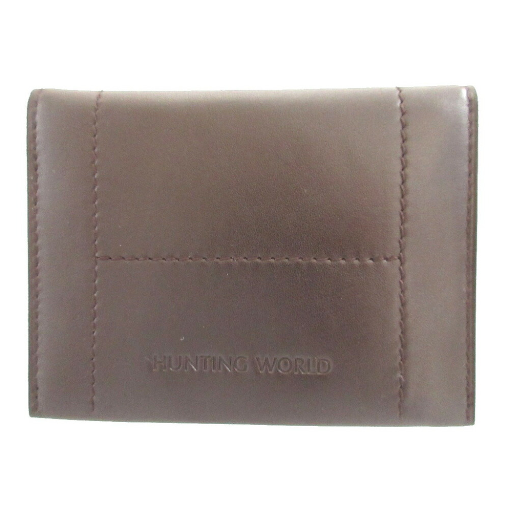 楽天市場】ハンティングワールド カードケース レザー 革 ブラック 黒