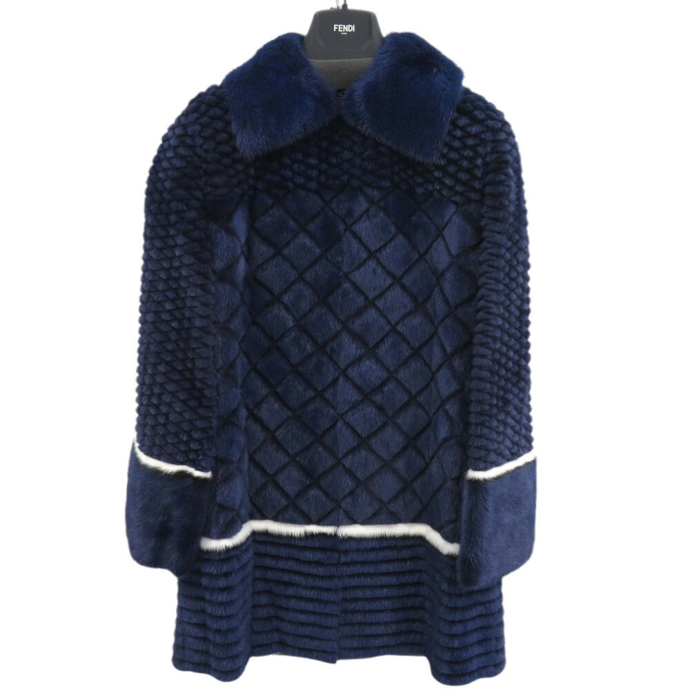 楽天市場】［PR］【美品】FENDI フェンディ ショート丈 ミンク