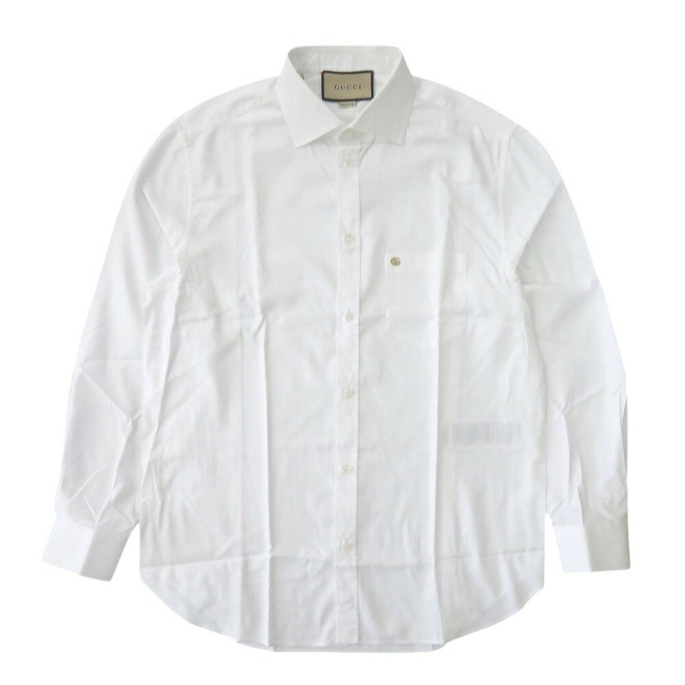 楽天市場】GUCCI グッチ シャツ サイズ:43(17) ブロード ダブルカフス