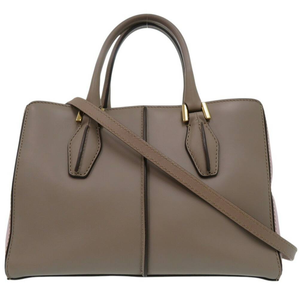 【TOD'S 】Dスタイリング ハンドバッグ ショルダー 2wayグレージュ 楽天市場】【未使用品】【バッグ】TOD'S トッズ Dスタイリング D