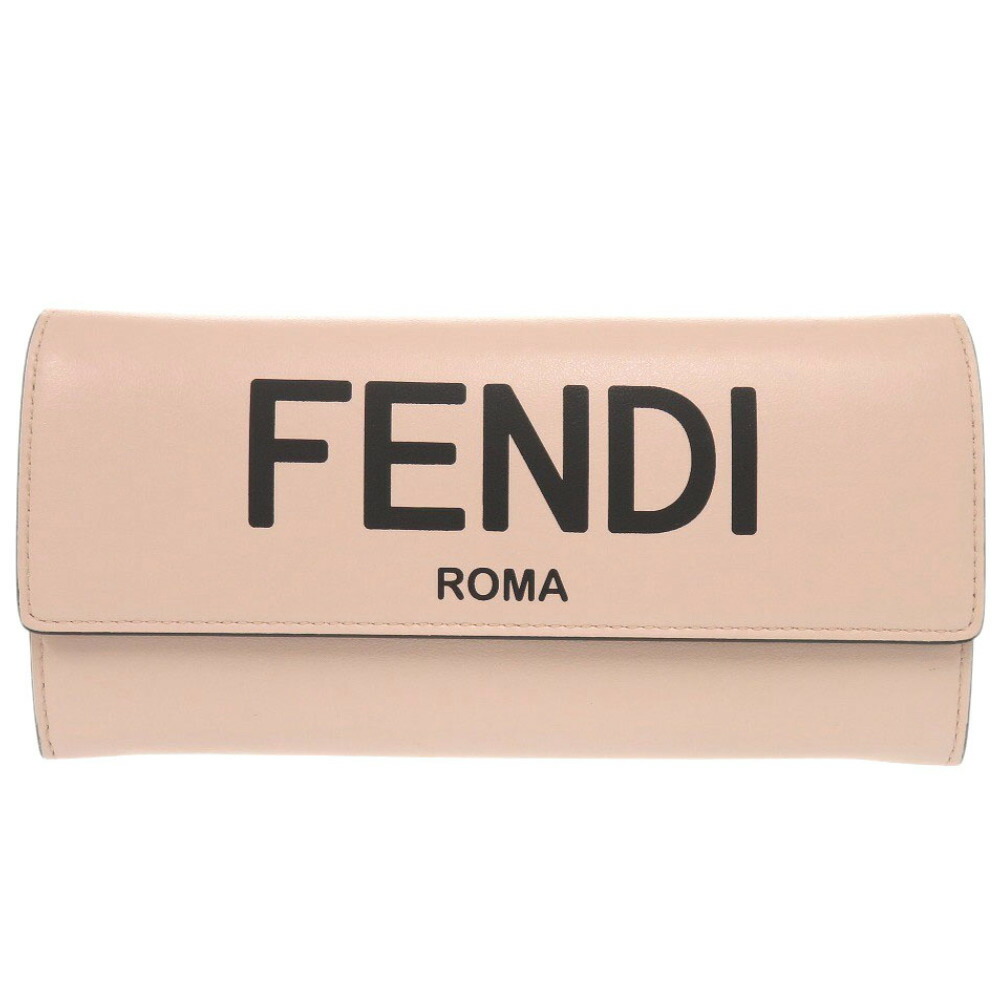 正規品 FENDI モンスター 長財布 ピンク FENDI フェンディ 長財布 モンスターアイ レザー ピンク