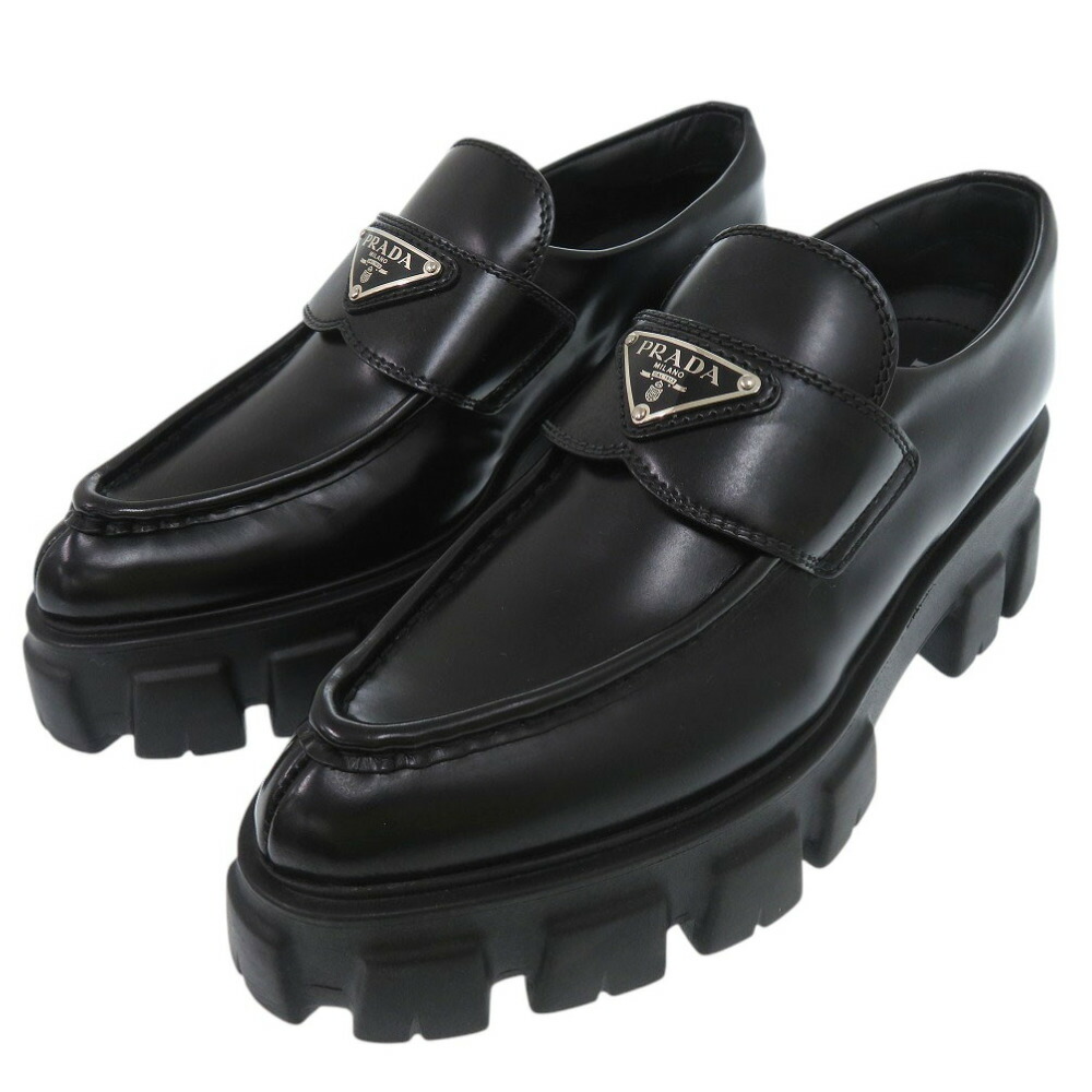 楽天市場】PRADA プラダ ローファー モノリス 1D649M B4L F0002