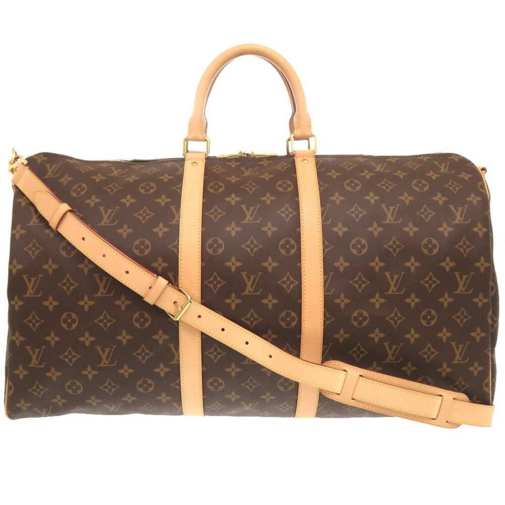 新品同様 ルイ ヴィトン 新型 キーポルバンドリエール55 モノグラム M41414 ボストンバッグ LV 1251 【中古】 LOUIS VUITTON メンズ