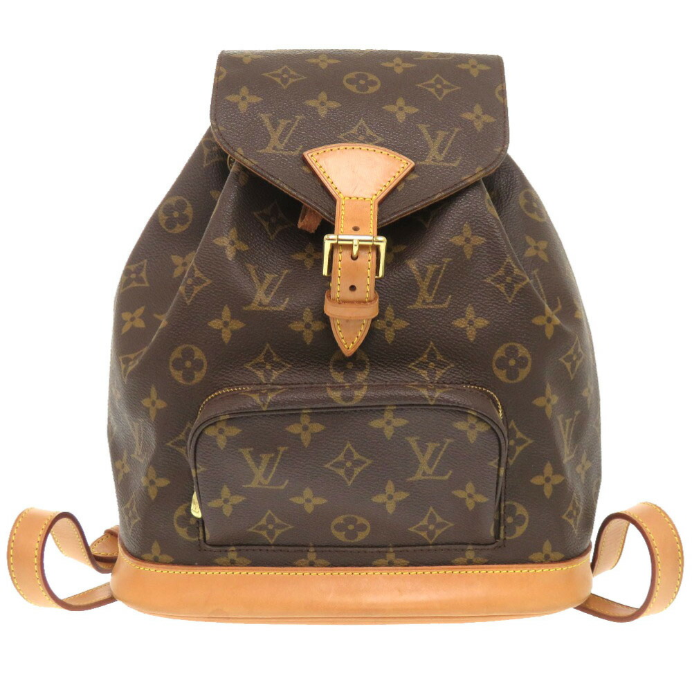 ルイ ヴィトン モン掏摸MM モノグラム M51136 背嚢 御徒面子 LV 1340 【中古】 LOUIS VUITTON