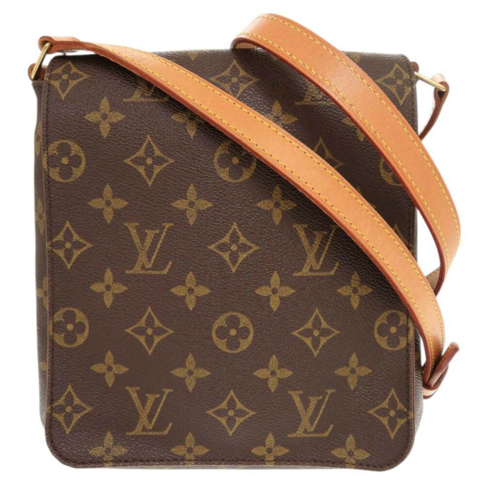 美品 ルイ ヴィトン ロングストラップ ミュゼットサルサ モノグラム M51387 赤銅色 ショルダーバッグ LV 0264【中古】LOUIS VUITTON
