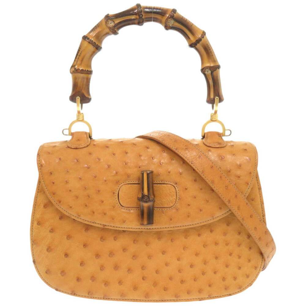 楽天市場】80s〜90s OLD GUCCI Bamboo 2way Hand Bag 茶 オールド
