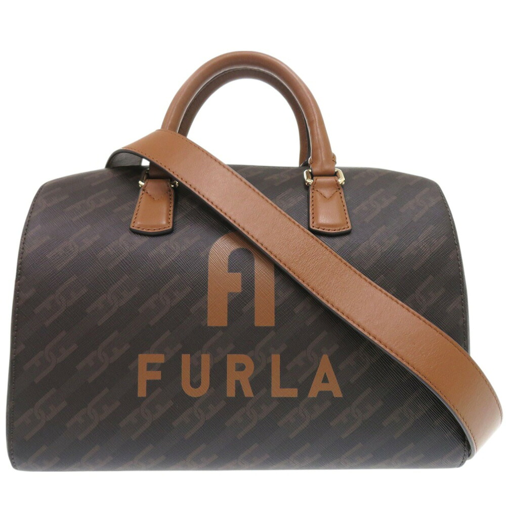 【FENDI】フェンディ☆ハンドバッグ ミニボストン ズッカ柄 ブラウン ◾️New Arrival FENDI フェンディ ミニボストン ペカン柄 2way