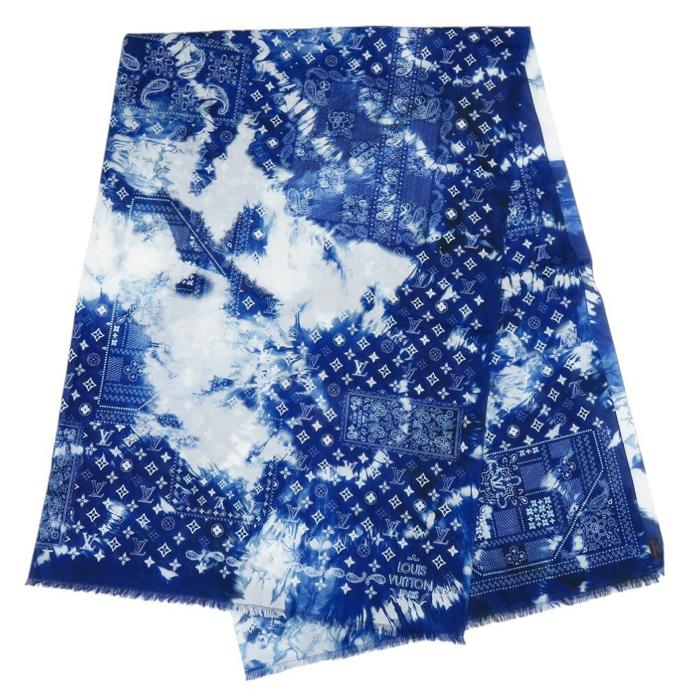 【美品】ルイヴィトン・ストール・エトール・LVスティッカーズ・青 楽天市場】【中古】LOUIS VUITTON （ルイヴィトン） ｴﾄｰﾙ ﾊﾞﾝﾄﾞｰ
