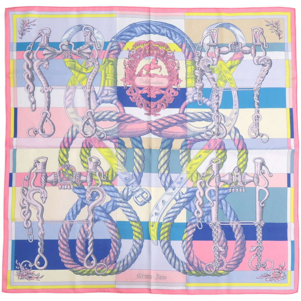 楽天市場】【美品】HERMES 903578S カレ 90 ダブルフェイス デッラ  