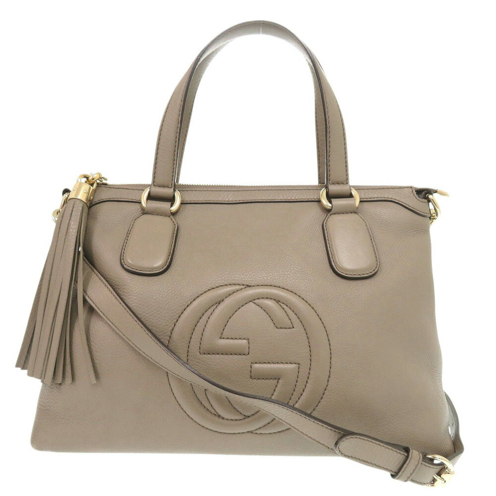 【美品】GUCCI グッチ SOHO ソーホー レザーハンドバッグ アイボリー 0216_41.jpg
