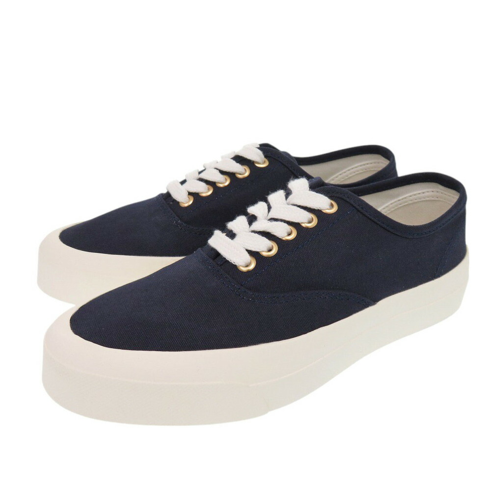 メゾンキツネ　MAISON KITSUNECHIRUスニーカー ネイビー38 CHIRU トレーナー スニーカー | Maison Kitsuné