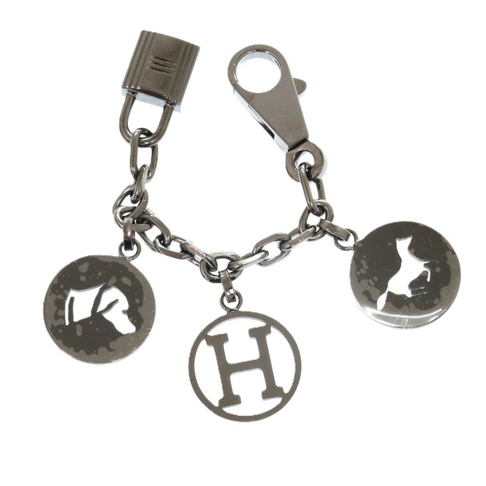 楽天市場】エルメス アミュレット4 ブルロック バッグチャーム