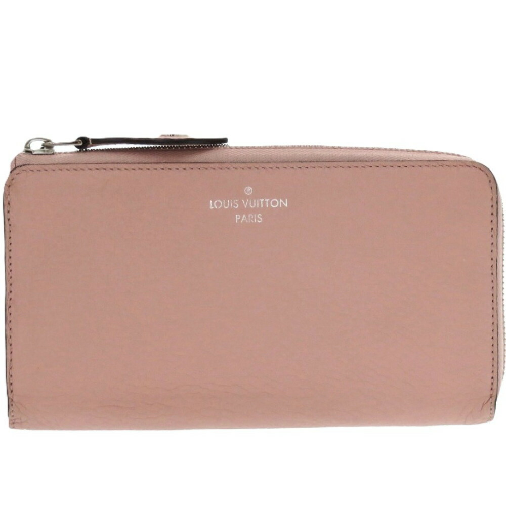 美品 ルイ ヴィトン ポルトフォイユ ほうき星 M60148 トリヨンレザー サクラ色 LV 0724 長紙入れ【中古】LOUIS VUITTON