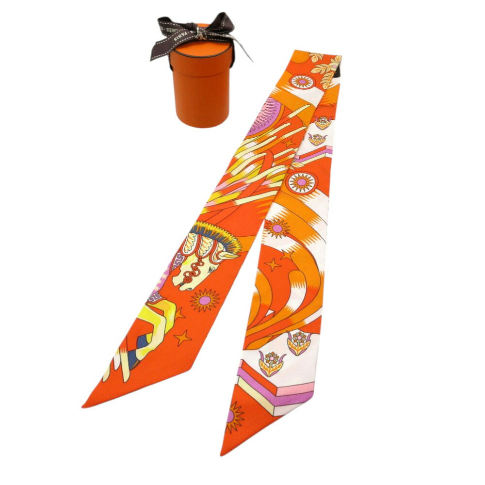 HERMES エルメス　シルク スカーフ ツイリー ペガサス 楽天市場】【新品】 エルメス HERMES ツイリー スカーフ シルク