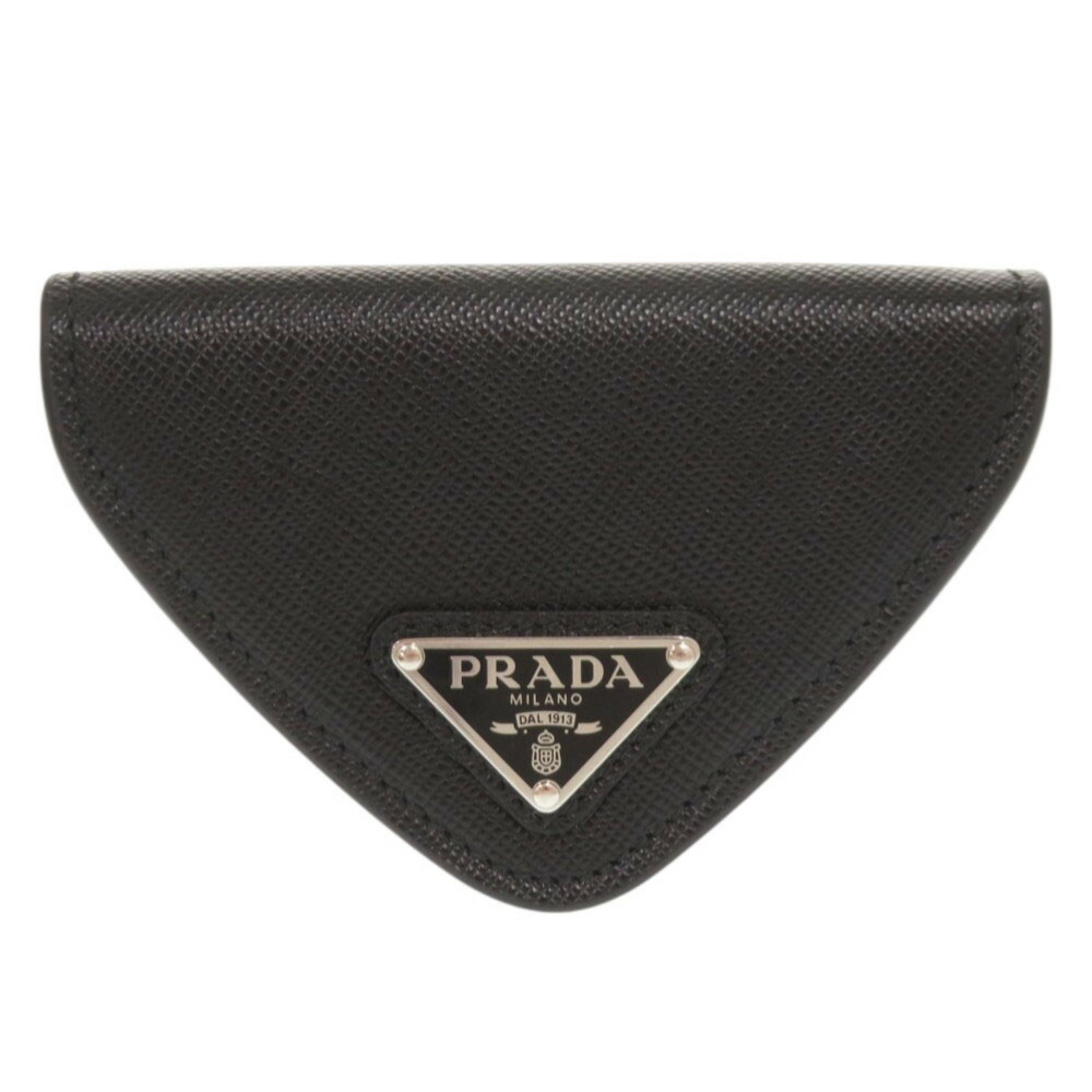 ◇プラダ◇1MM006/レザー/サフィアーノ/トライアングル/コインケース 国内発送☆PRADA】サフィアーノトライアングル コインケース
