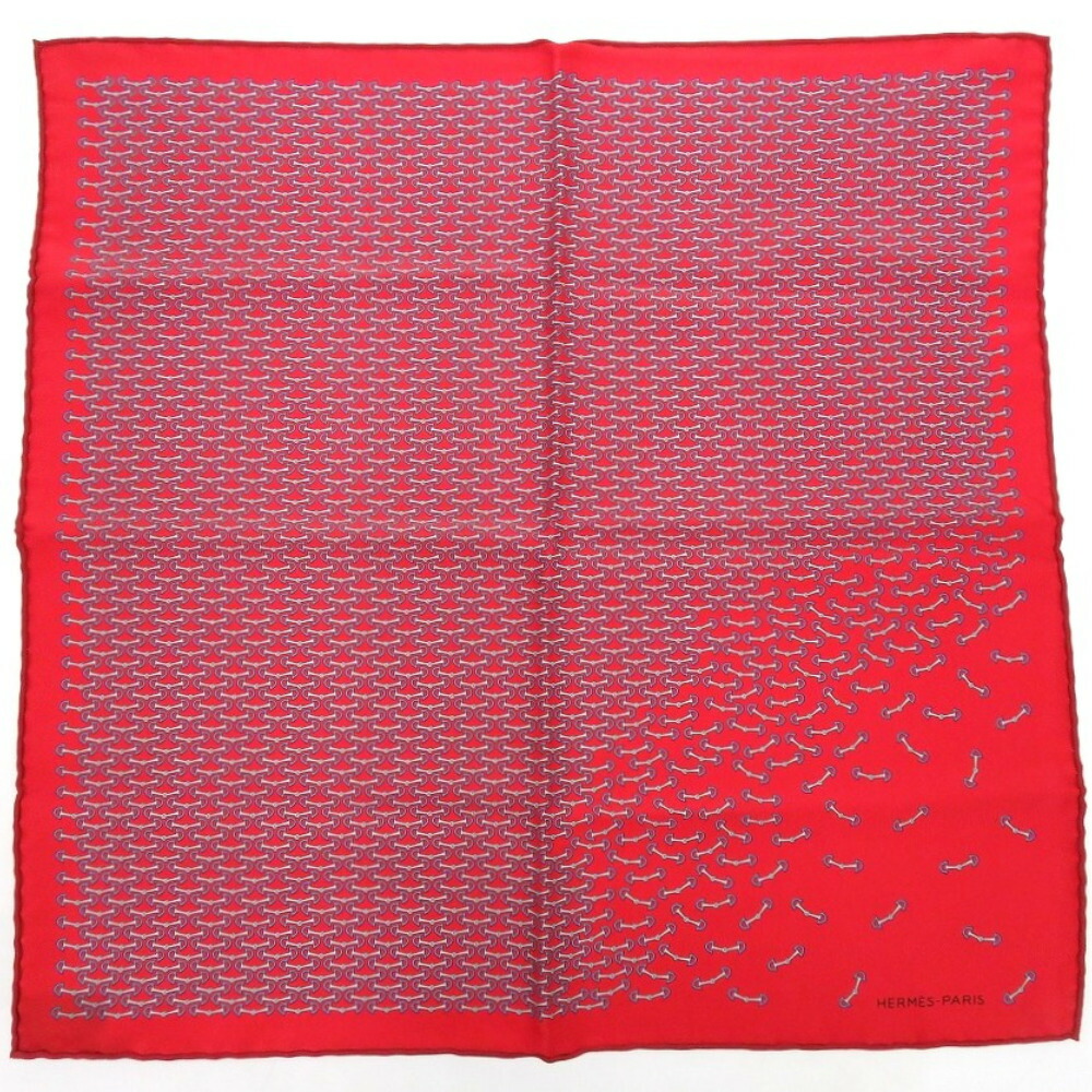 エルメス HERMES ミニカレ　プチカレ　スカーフ 未使用 タグ付き HERMES プチカレ ミニスカーフ Les Objets