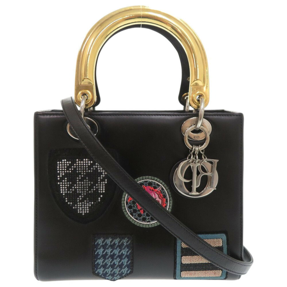 楽天市場】Dior□レディディオール ブラック パテント MA-0977