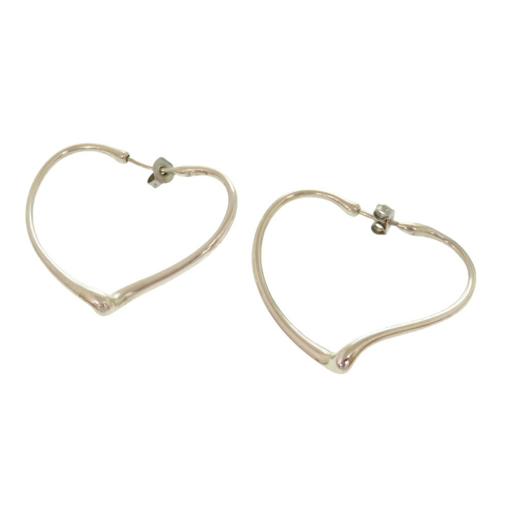 ティファニー オープンハート ピアス シルバー925 アクセサリー 0940 【中古】 TIFFANY&Co.
