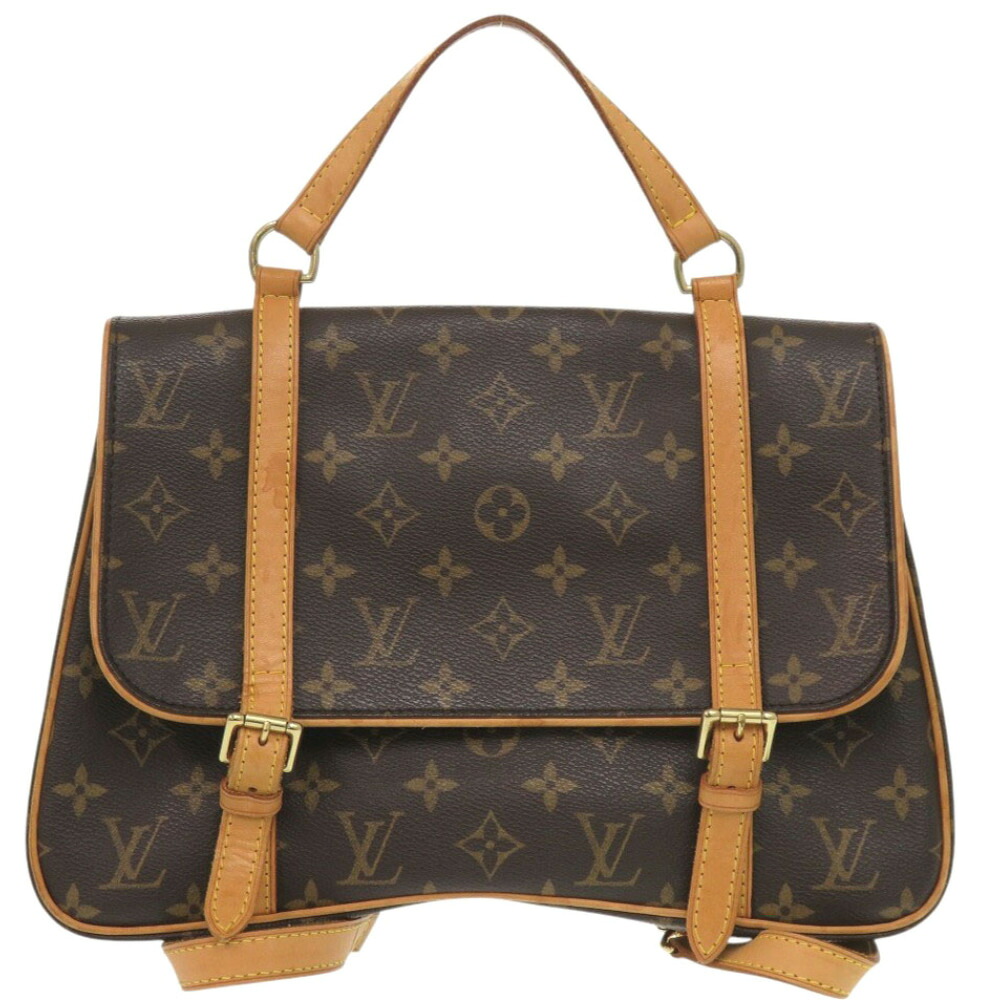 ルイ ヴィトン マレルサックアド モノグラム M51158 背嚢 デイパック LV 1137【中古】LOUIS VUITTON