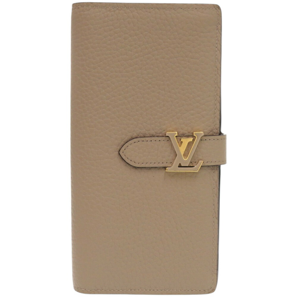 新品同様 ルイ ヴィトン LV ヴェルティカル ウォレット ICあり M81367 トリヨンレザー ガレ 長財布 LV 0316【中古】LOUIS VUITTON