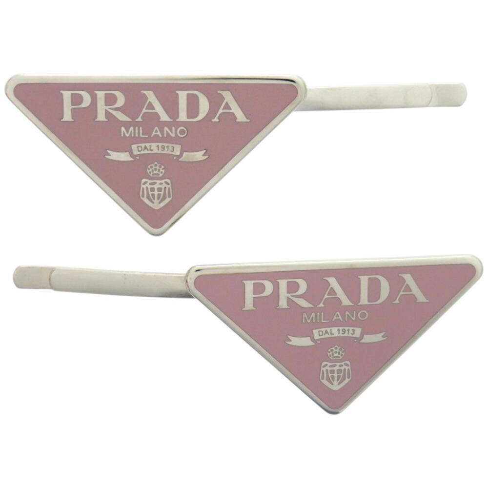 楽天市場】プラダ PRADA ヘアピン 髪留め メタル ヘアクリップ