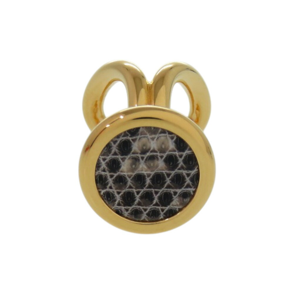 新品負けず劣らず エルメス イヤーカフ エリタージュエケストル 金属元素 蜥蜴 オンブル 耳飾り 付属物 0573【中古】HERMES