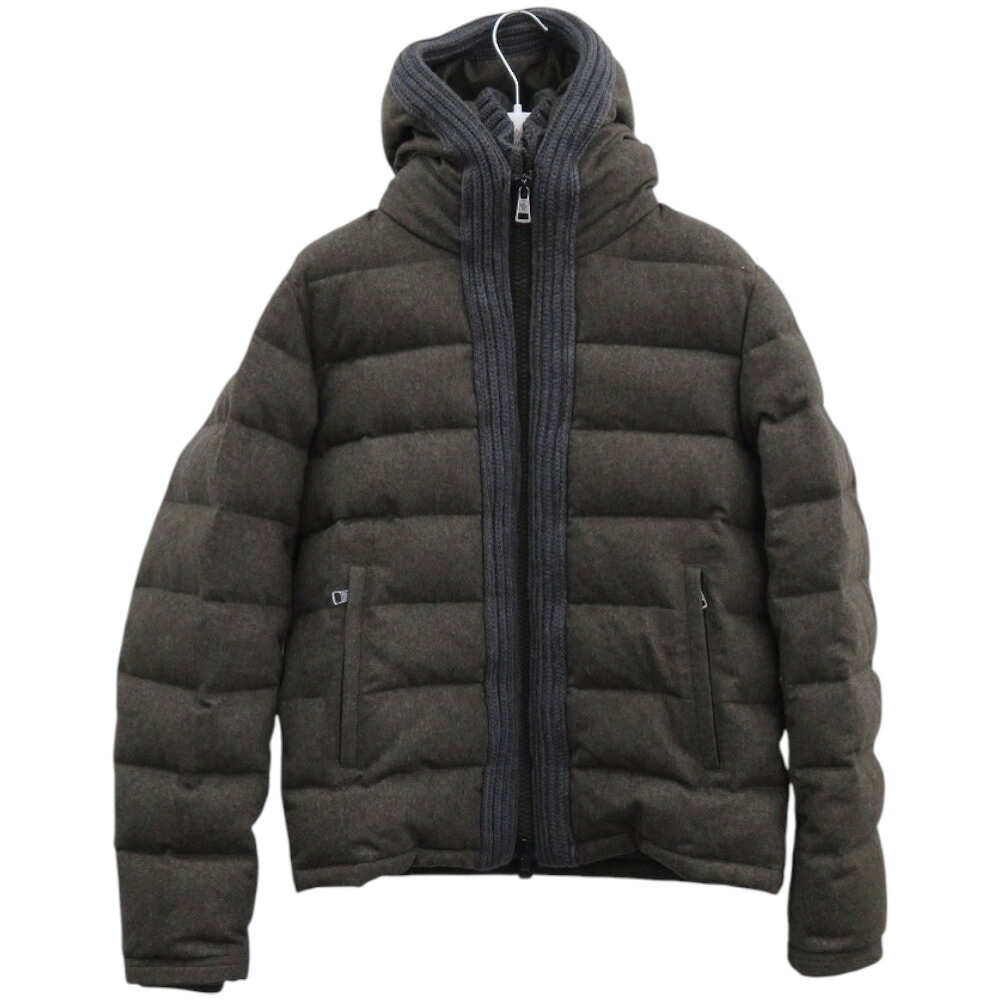 美品 モンクレール カヌート CANUT GIUBBOTTO 220914131105 54233 ダウン 羽毛 グレー ダウンジャケット 1213【中古】MONCLER