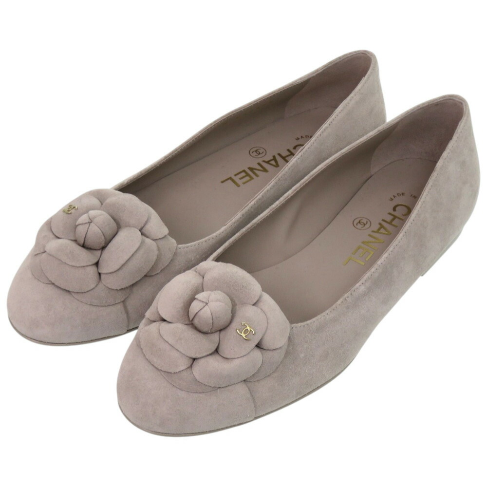 楽天市場】CHANEL シャネル バレエシューズ ブラック #35 1/2C