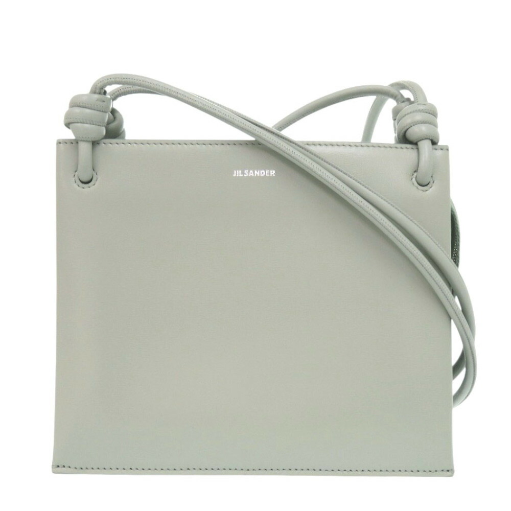 新品同様 ジルサンダー レザー SEA FOAM シーフォーム グリーン ショルダーバッグ 緑 1293【中古】JIL SANDER｜ＬＩＦＥ ＴＩＭＥ店