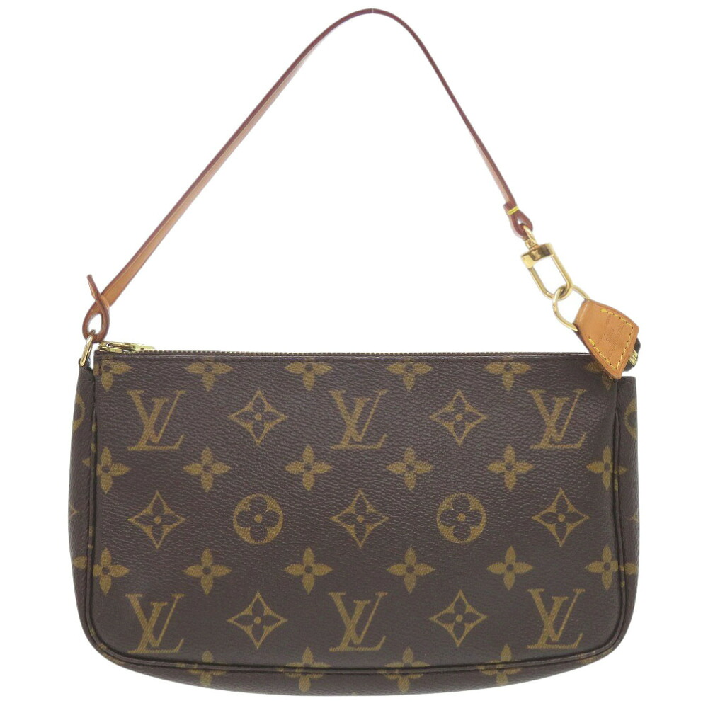 ルイ ヴィトン ポシェット アクセソワール モノグラム M51980 合財袋 LV 0483【中古】LOUIS VUITTON