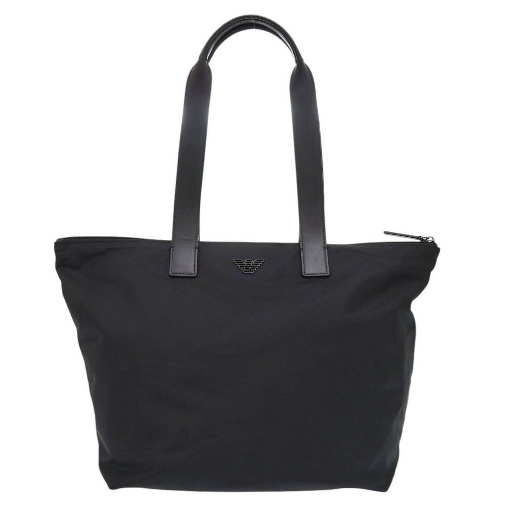 新品同様 エンポリオ アルマーニ ナイロン ブラック トートバッグ 黒 0609【中古】Emporio Armani 14,600円